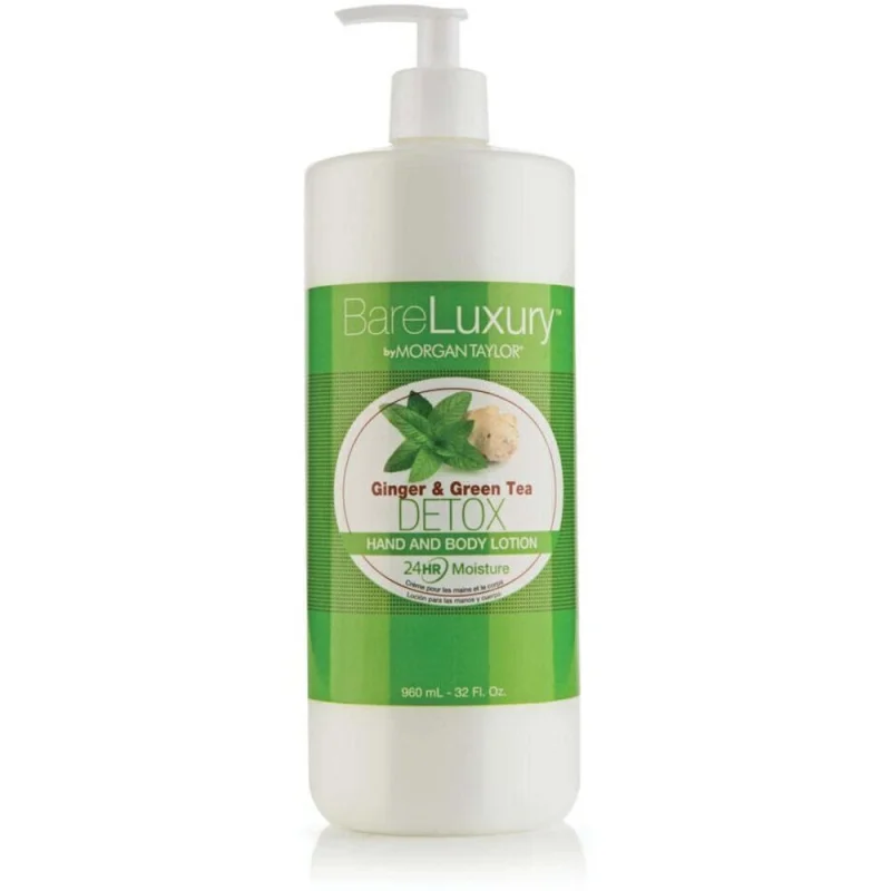 BareLuxury by Morgan Taylor - Detox Ginger & Green Tea Lotion / 32 oz.