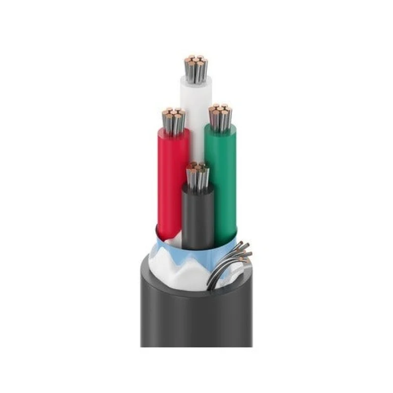 Belden Inc. 5302F1 0021000 Multimedia Cable Pvc Red