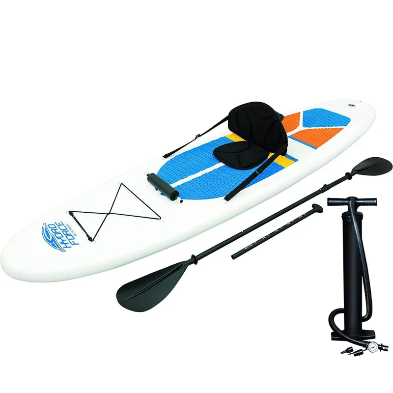 Bestway Hydro-Force White Cap Inflatable SUP Stand Up Paddle Board (3 Pack)