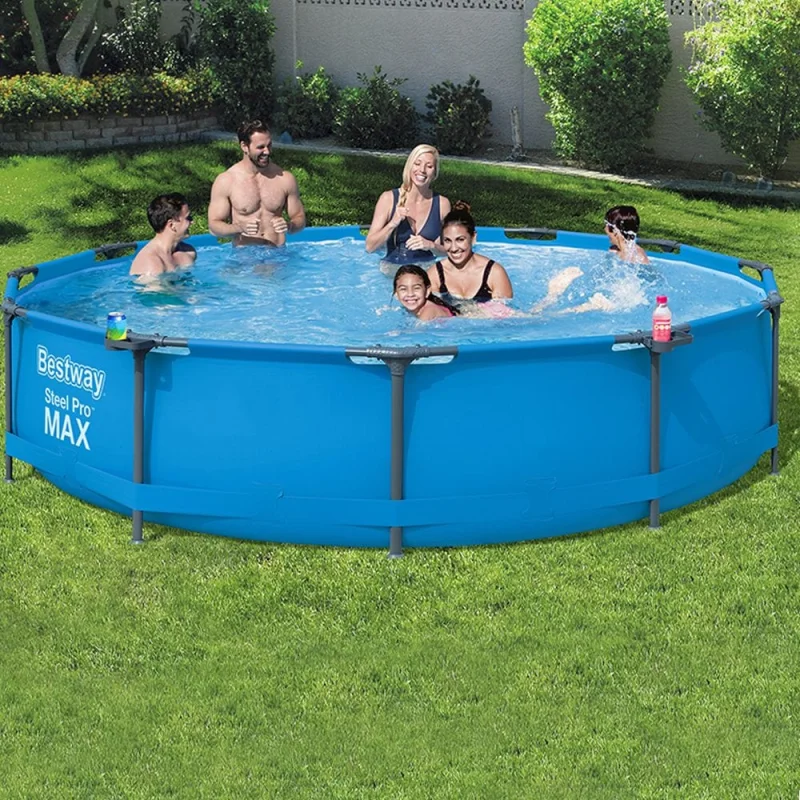 Bestway Steel Max Pro 12' Round x 30" Pool with Filter and Pump