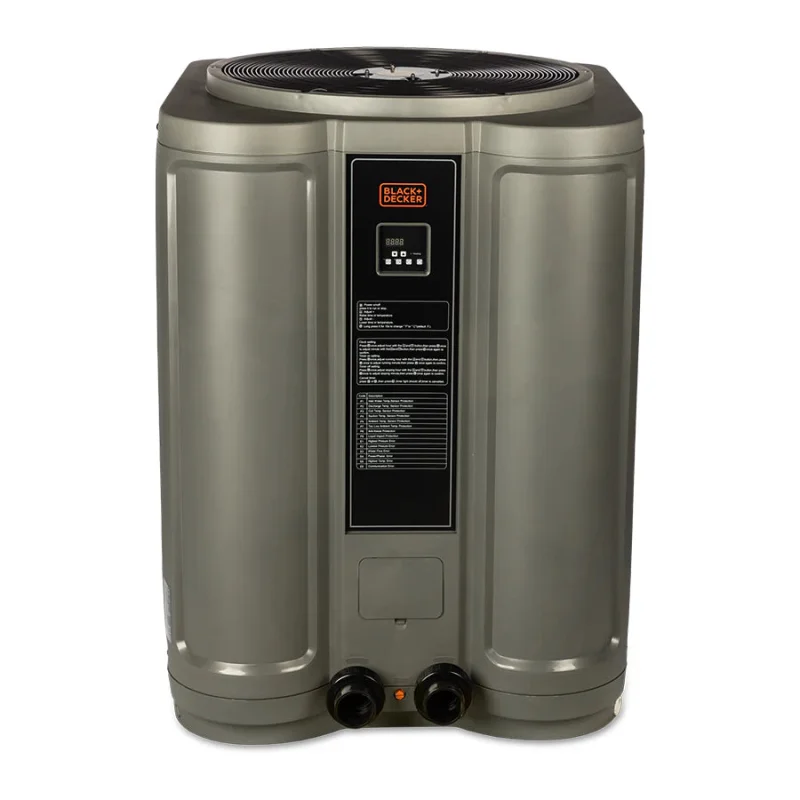 BLACK + DECKER Energy-Saving Heat Pump 110,000 BTU to Heat 25,000 Gallon Pool