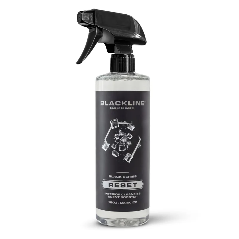 Blackline Luxury Scented Leather Interior Car Cleaner Reset Deep Cleans & Deodorizes All Surfaces, pH-Neutral High-Foam Formula, Long-Lasting Premium Fragrance and Deodorization for Car