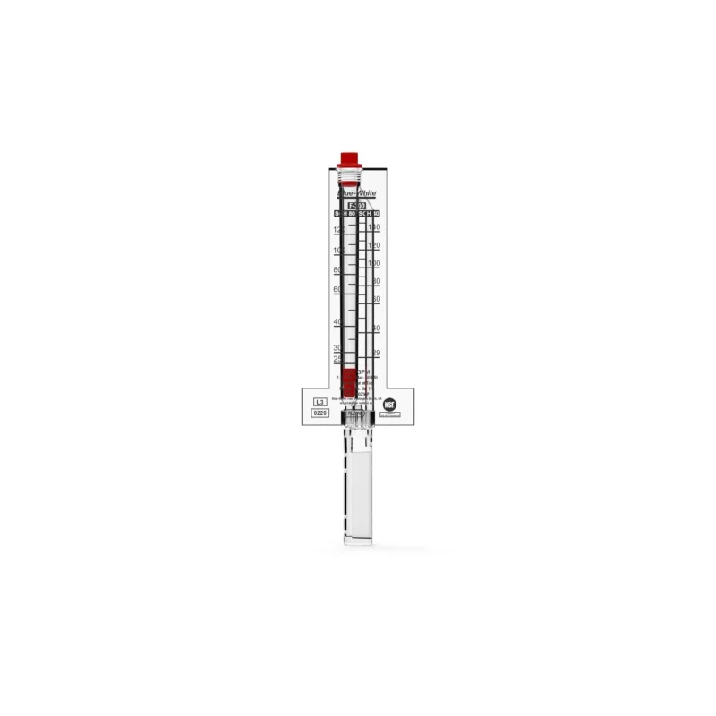 Blue-White 2.5 PVC Horizontal Flowmeter | F-30250P