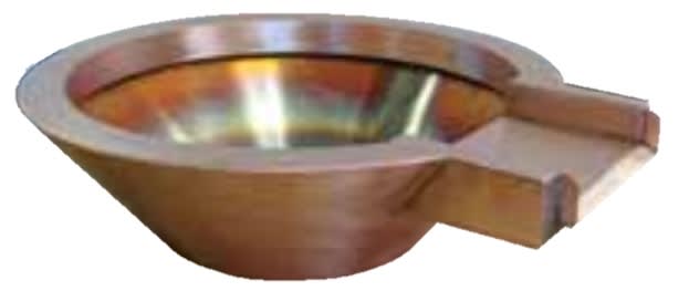 Bobê 28" Copper Round PO Pot - Medium Profile