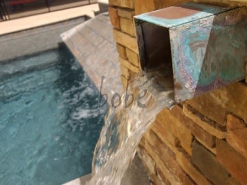 Bobê 6" Box Scupper Copper