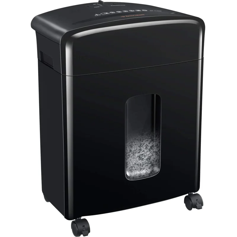 Bonsaii 12 Sheet Cross Cut Paper, Card, and Disc Shredder Bin (For Parts)