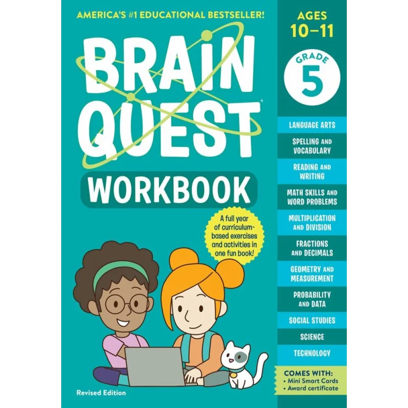Brain Quest Grade 5 Workbook - Revised Edition