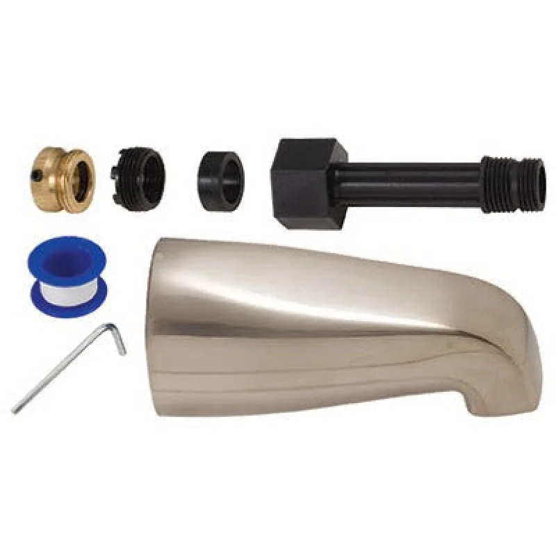 Brass Craft 249-933 Tub Spout 5-1/8 in Satin Nickel Universal