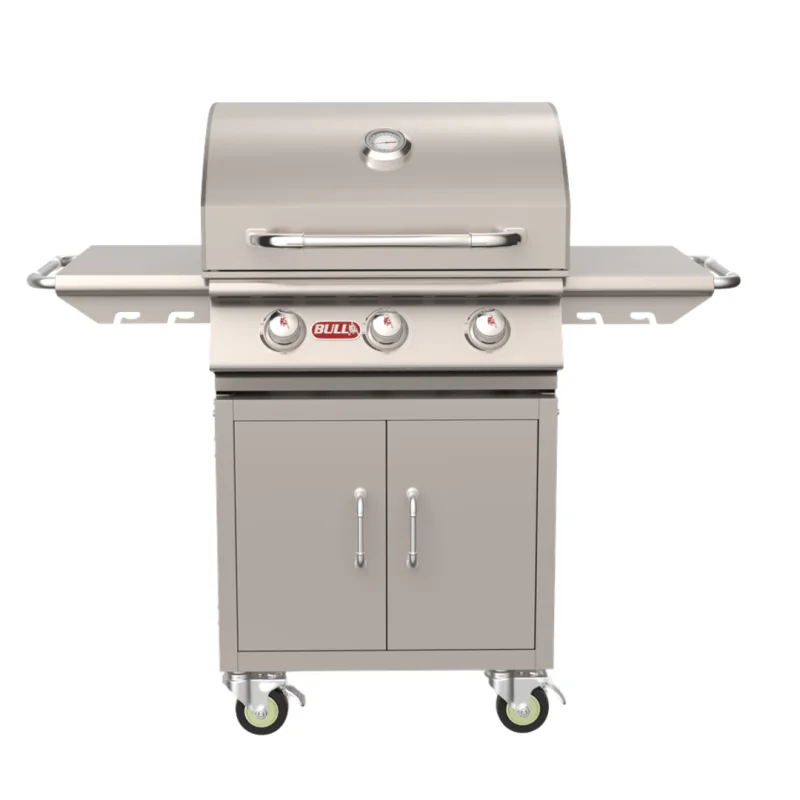Bull Steer 24" 3-Burner Gas BBQ Grill, 69101 69102