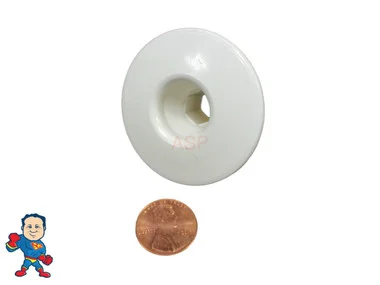 Bullet Jet Internal, Waterway, Ozone Cluster, 2″ face diameter, Fixed, Smooth, White, 1″ Hole Size