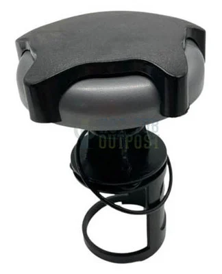 Cal Spa Cap and Handle PLU21300476 Starfire 2 Inch Black CS6053081-TT