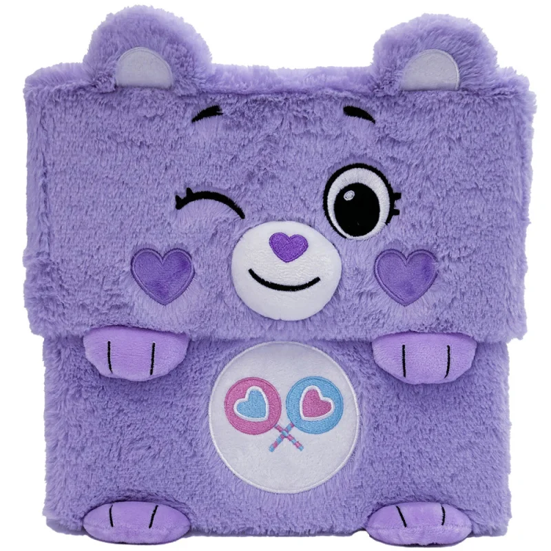 Care Bears Share Bear Purple Themed Storage Bin with Lid
