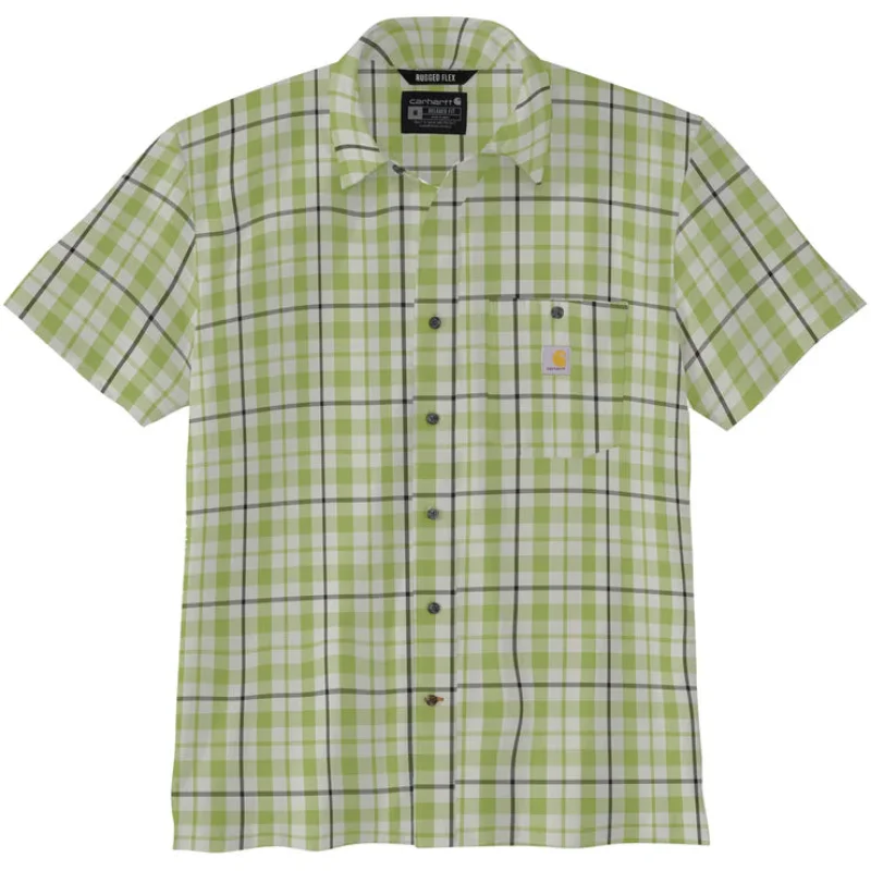 Carhartt Force Sun Defender Relaxed Fit Lightweight Short-Sleeve (Algae Green) Size XXL