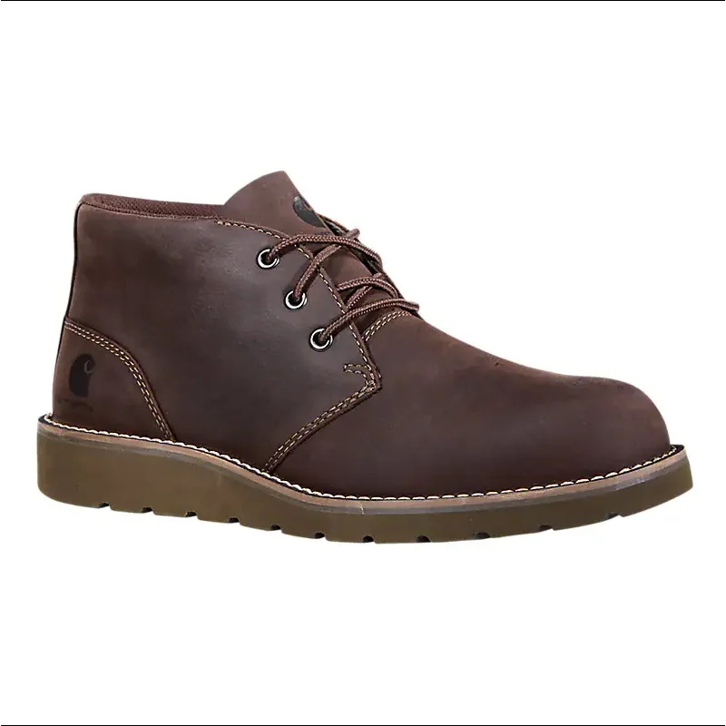 Carhartt Men's Wedge Plain Toe Chukka (Dark Brown) Size 11W