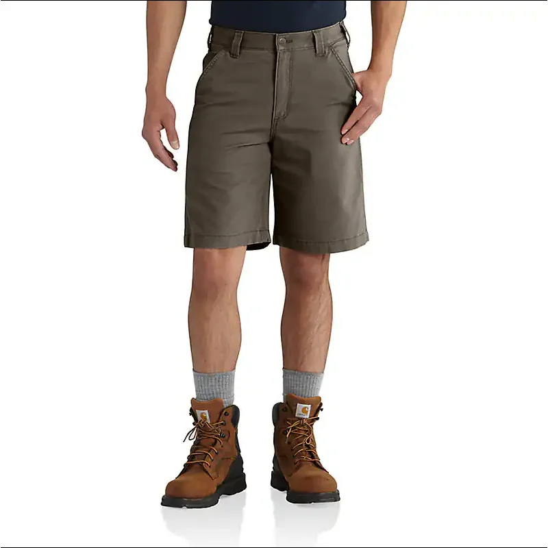 Carhartt Relaxed 10" Rigby Dungaree Short (Tarmac) Size 34