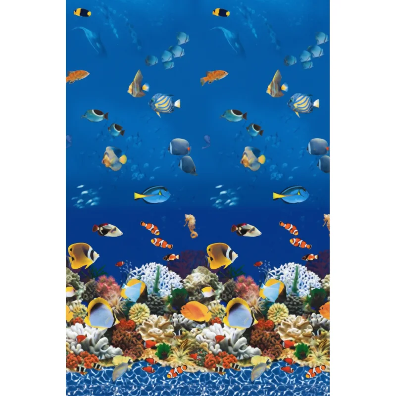 Caribbean Coral Overlap Above Ground Pool Liners
