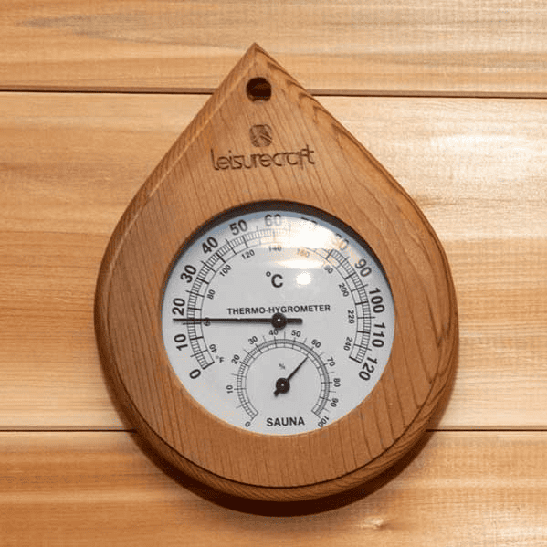 Leisurecraft - Cedar Sauna Thermometer