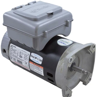 Century 3/4HP Motor B2981T Square Flange 2-Speed 115V