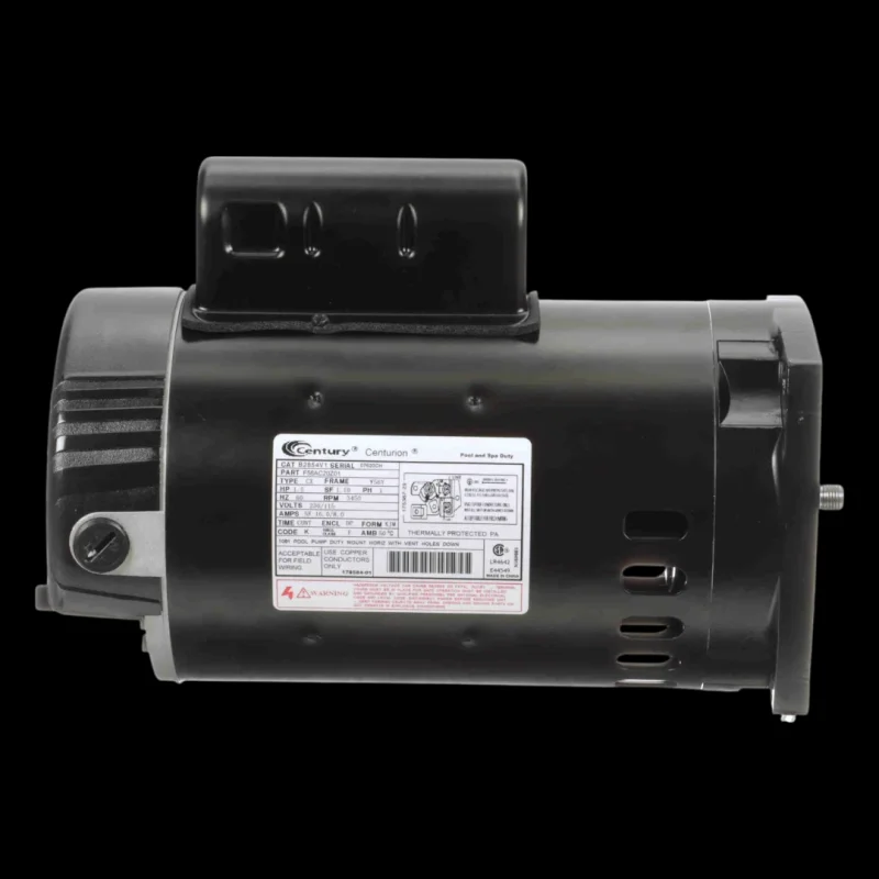 Century B2854 1.5 HP Pump Motor, 56Y, 115/230V, Up-Rated