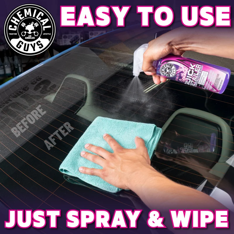 Chemical Guys WAC21116 Synthetic Quick Detailer, Safe for Cars, Trucks, SUVs, Motorcycles, RVs & More, 16 fl oz (Pack of 2)
