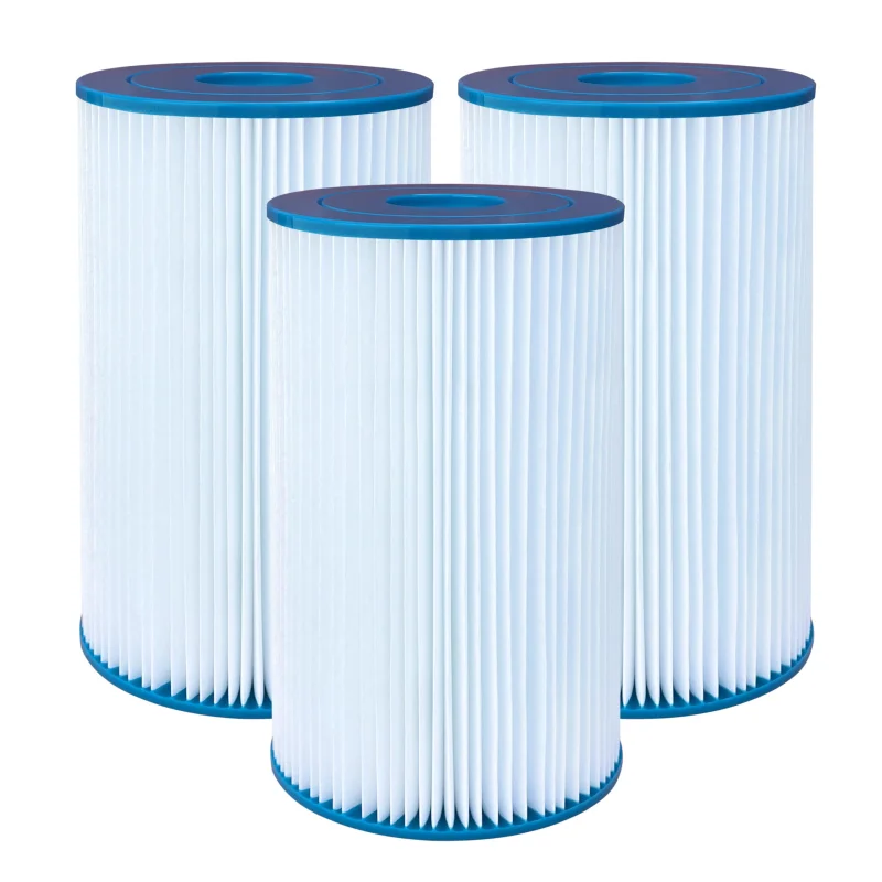 Chryseos Pool Filter Compatible with Type B, Replacement 29005E Pool Filter, 3 Pack