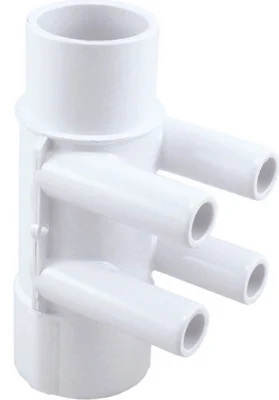CMP 4 Port 1 1/2 S X 1 1/2 SPG X 3/4 Inch Manifold 21134-240-000 Smooth