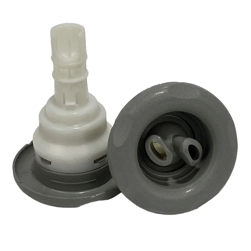 CMP 400 Series 3 3/8 Typhoon Jet Internal5 Scallop Double Rotational Gray