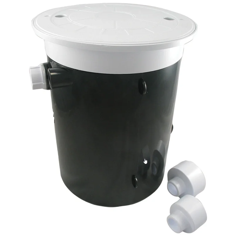 CMP AquaLevel Automatic Water Leveler White w/ Square Lid & Collar - 25504-300-000