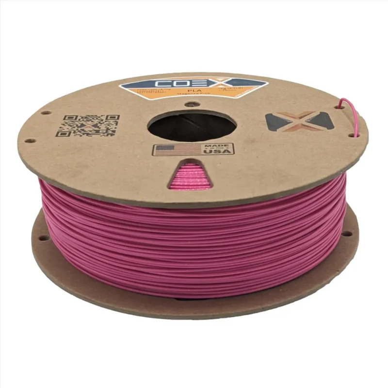 COEX 3D PLA FilamentMagenta PinkEasy Print, Smooth Finish 3D Printing Material