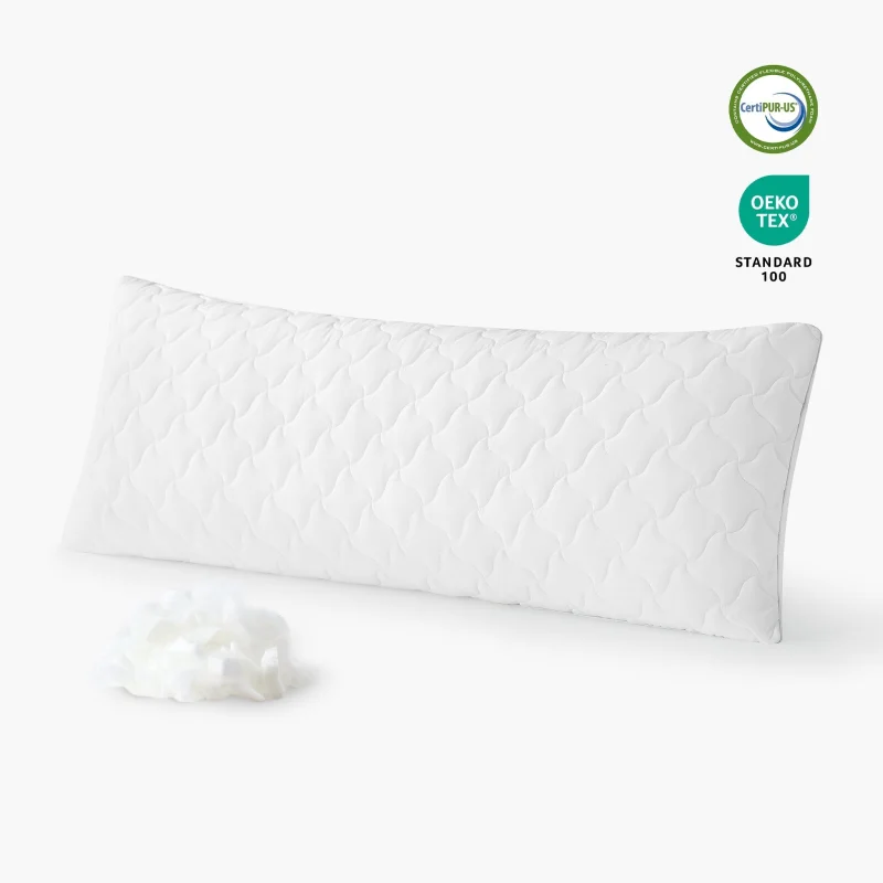 Comfort Haven | Pregnancy Body Pillow with Adjustable Cooling Fabric | Versatile Support for Sleep and Maternity Comfort