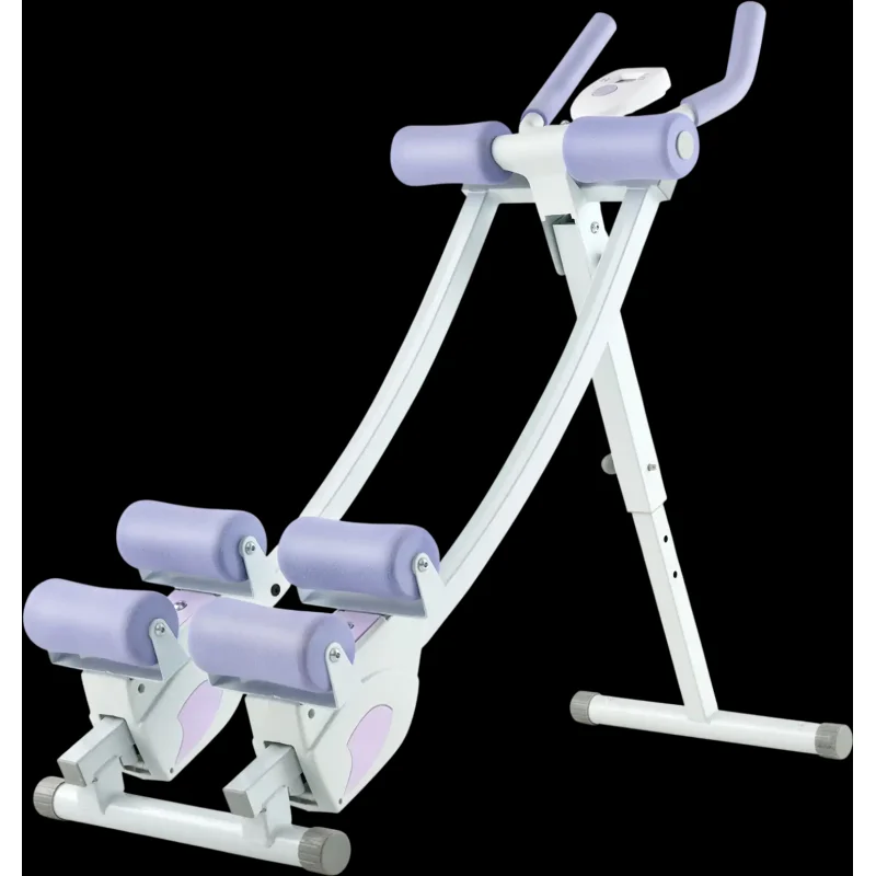 Costway Ab Machine LCD Monitor 4 Adjustable Heights 87219354 New