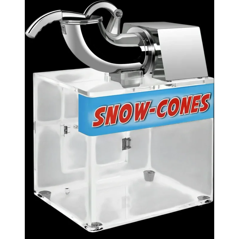 Costway Electric Snow Cone Ice Shaver Maker 90873216 New