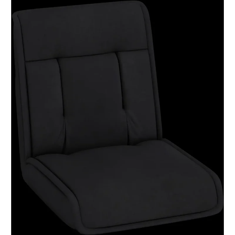 Costway Folding Floor Chair Convertible Lazy Chair 14-Position Adjustable Backrest 83169524 New Black
