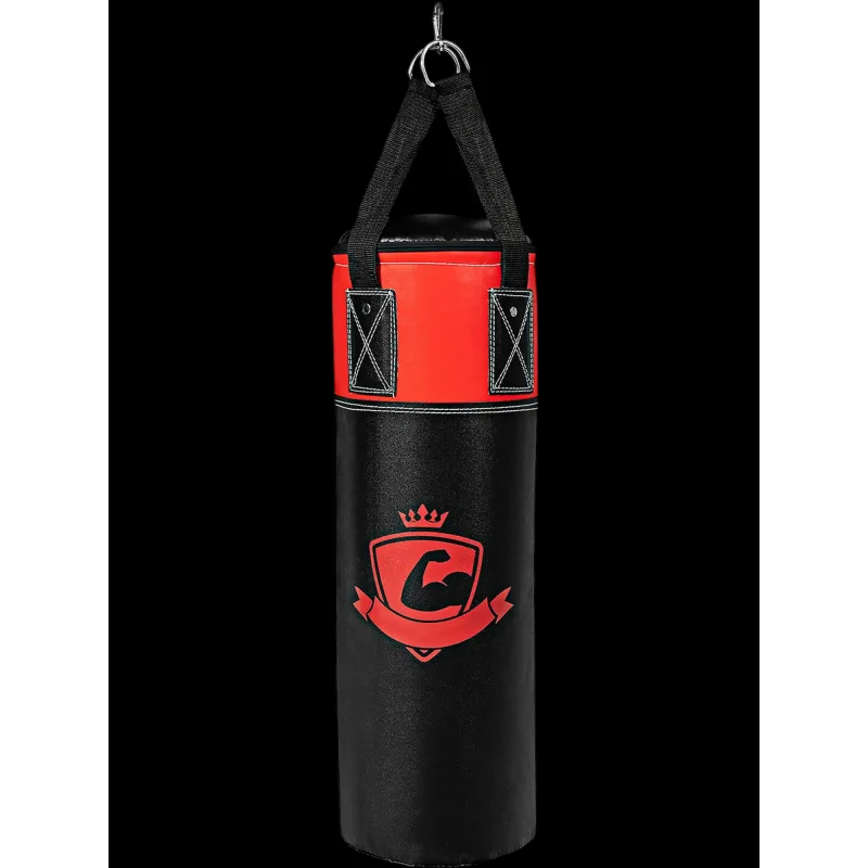 Costway Kids Hanging Punching Bag Set w/ Gloves 11 lbs Black 32084579 New