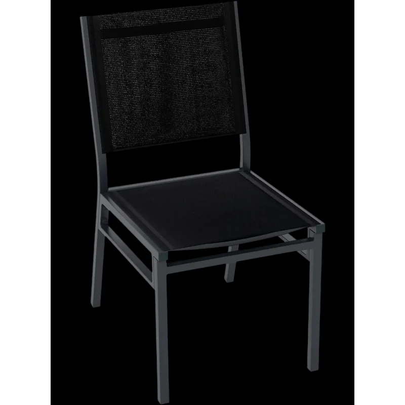 Costway Outdoor Patio Dining Chairs Breathable Seat Backrest 41923576 New