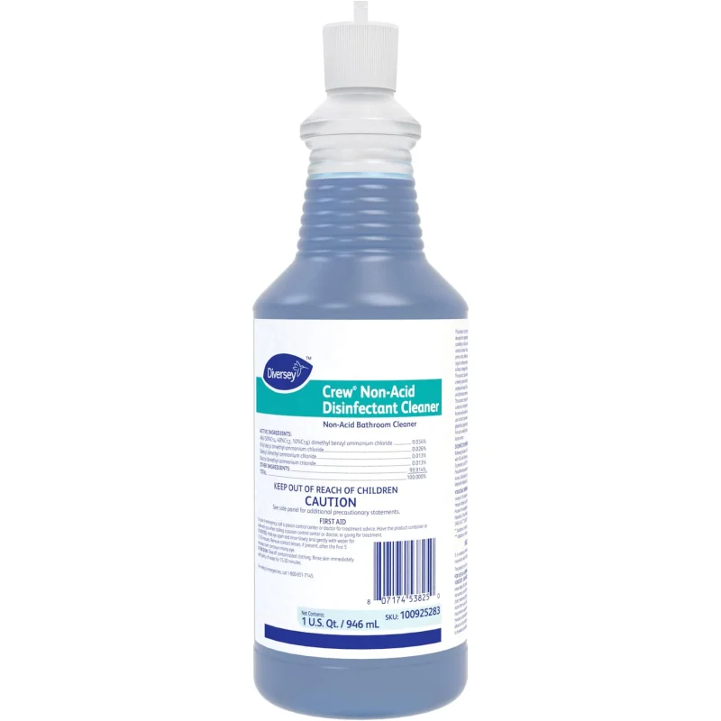 CREW Non-Acid All-Purpose Disinfectant Bathroom Cleaner, Floral Fresh, 32oz
