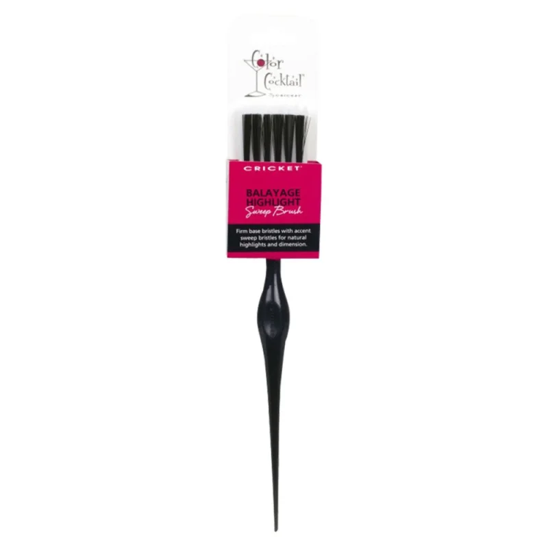 Cricket Color Cocktail Balayage Highlight Sweep Brush - Black