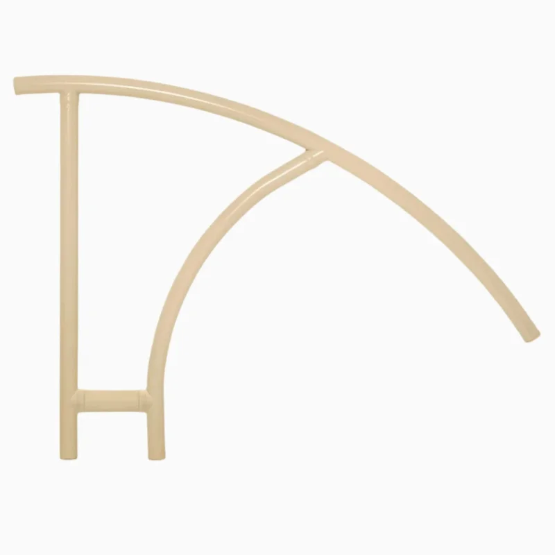 Cross-Braced Triton Series Return-to-Deck Hand Rail 44Beige | CBTRTD-144-B