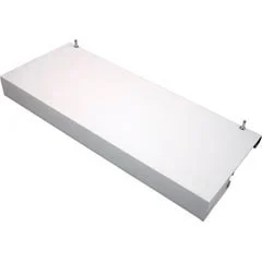 Custom Molded Products Weir, Generic, 12″ Width x 5-1/4″ Height x 1-1/8″ Depth, Wht | 25141-800-000