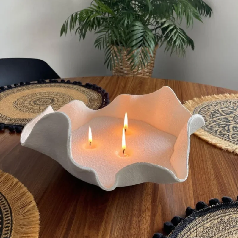Customizable Candle Kit with Plant-Based Sand and Wicks | Create Unique Scents for Home Dcor and Gifts Soft White