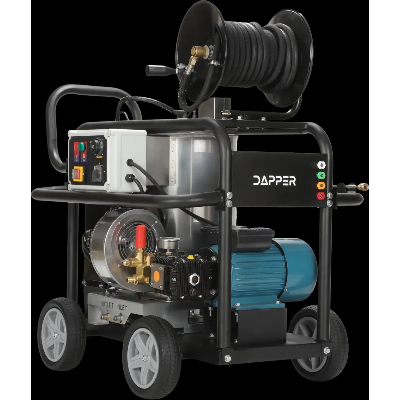 Dapper Supply Electric Pressure Washer Hot Water 2610 PSI 4 GPM 120V New