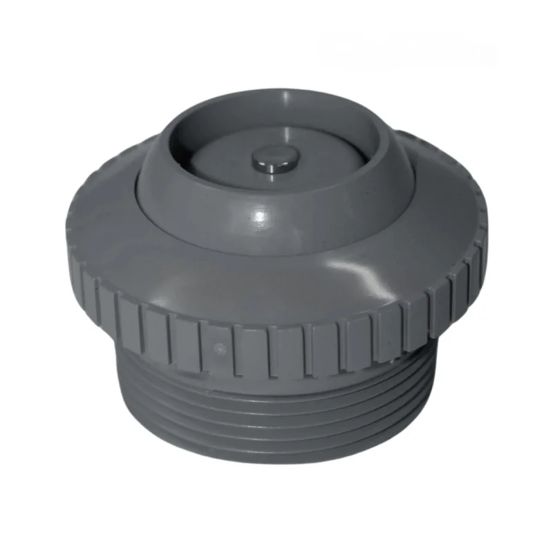 Dark Gray 1.5" Eyeball Return Fitting with Check Valve by CMP | 25552-507-000
