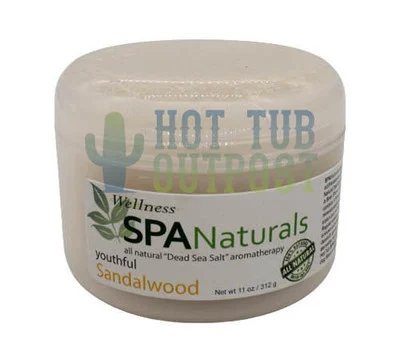 Dead Sea Salt Crystals Sandalwood Spa Naturals Bath Israel