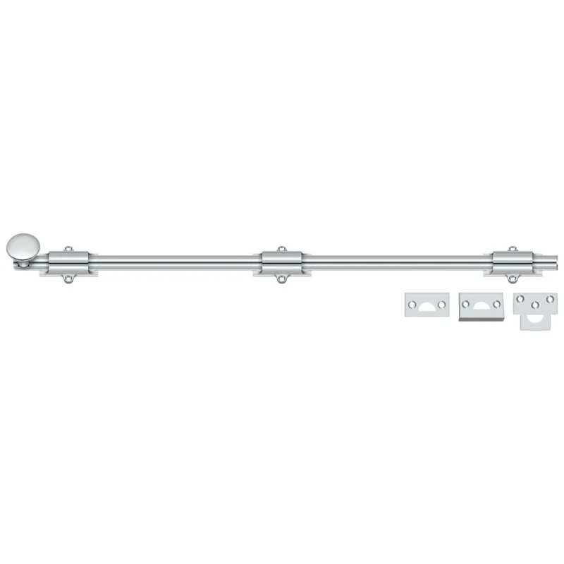 Deltana 24SB26 Surface Bolt 24 Inches Bright Chrome