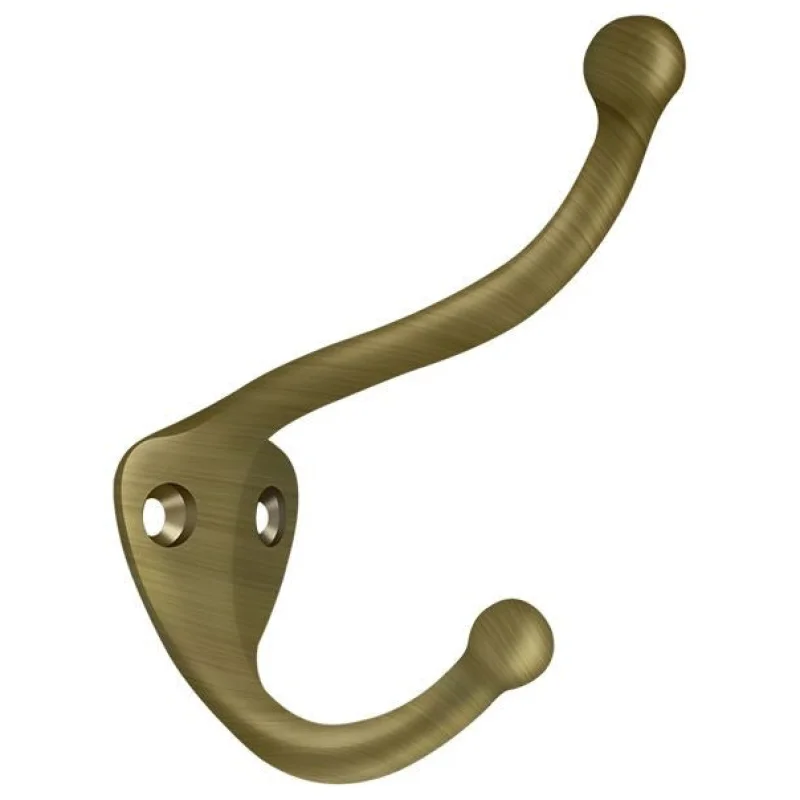 Deltana CAHH3U5 Coat and Hat Hook Antique Brass