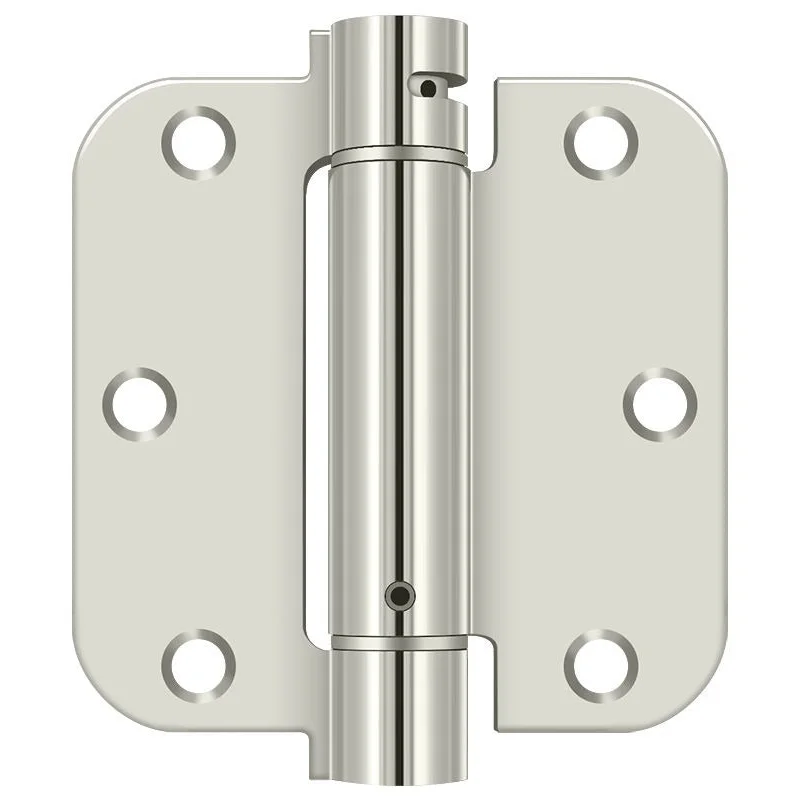 Deltana DSH35R514 Spring Hinge 3.5x3.5 Bright Nickel