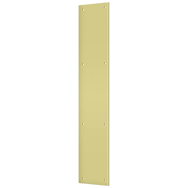 Deltana PP3520U3 Push Plate 3.5x20 Inches Bright Brass