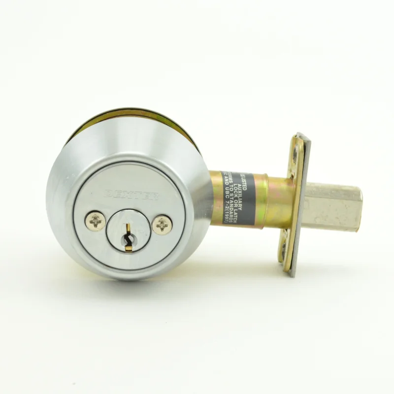 Dexter Commercial DB2000DCT626KDC Grade 2 Deadbolt Satin Chrome