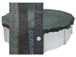 Cool Covers 18' Round Mesh Above Ground Pool Winter Pool Cover, MWC18