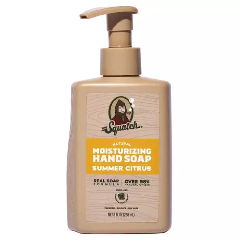 Dr. Squatch Summer Citrus Moisturizing Hand Soap
